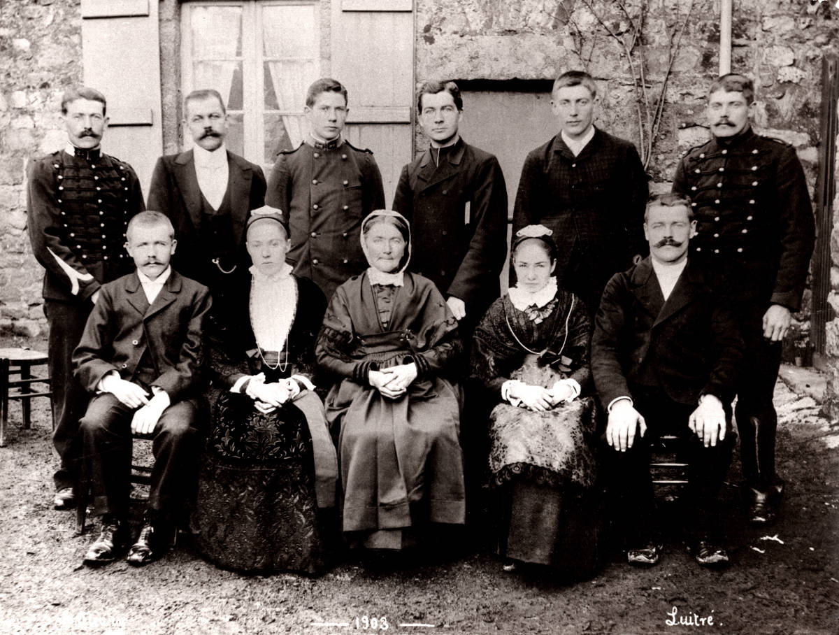Famille Serrand en 1903